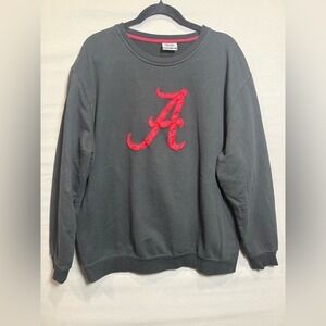 Stadium Athletics Crimson Tide Big A Logo Crewneck Sweatshirt‎ Mens XXL